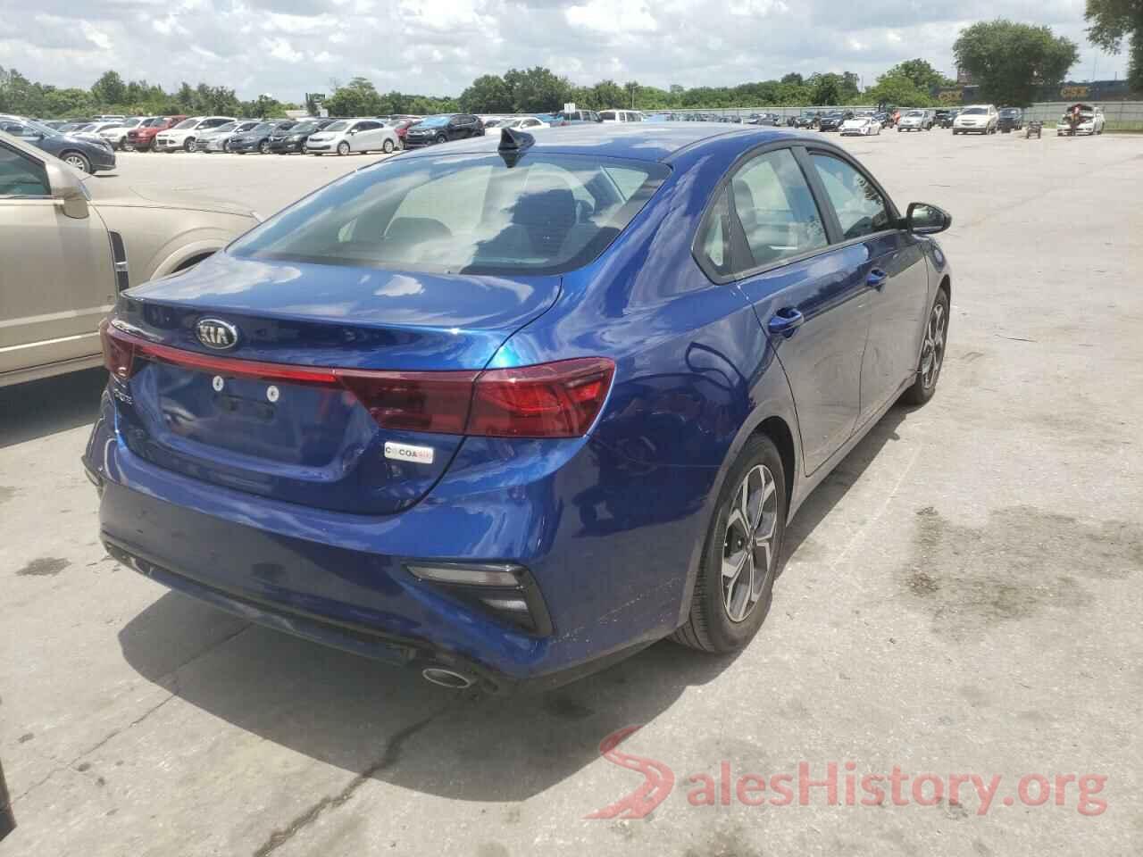 3KPF24AD8LE170664 2020 KIA FORTE