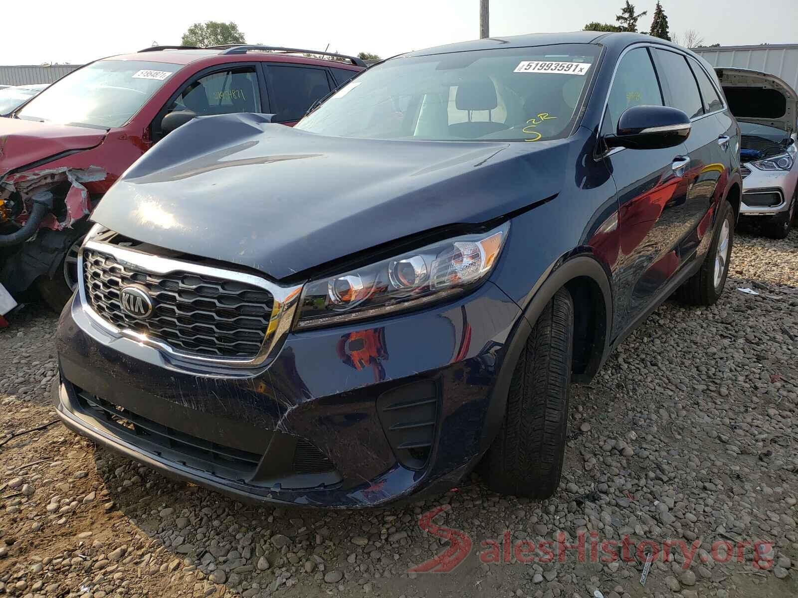 5XYPG4A52KG549319 2019 KIA SORENTO