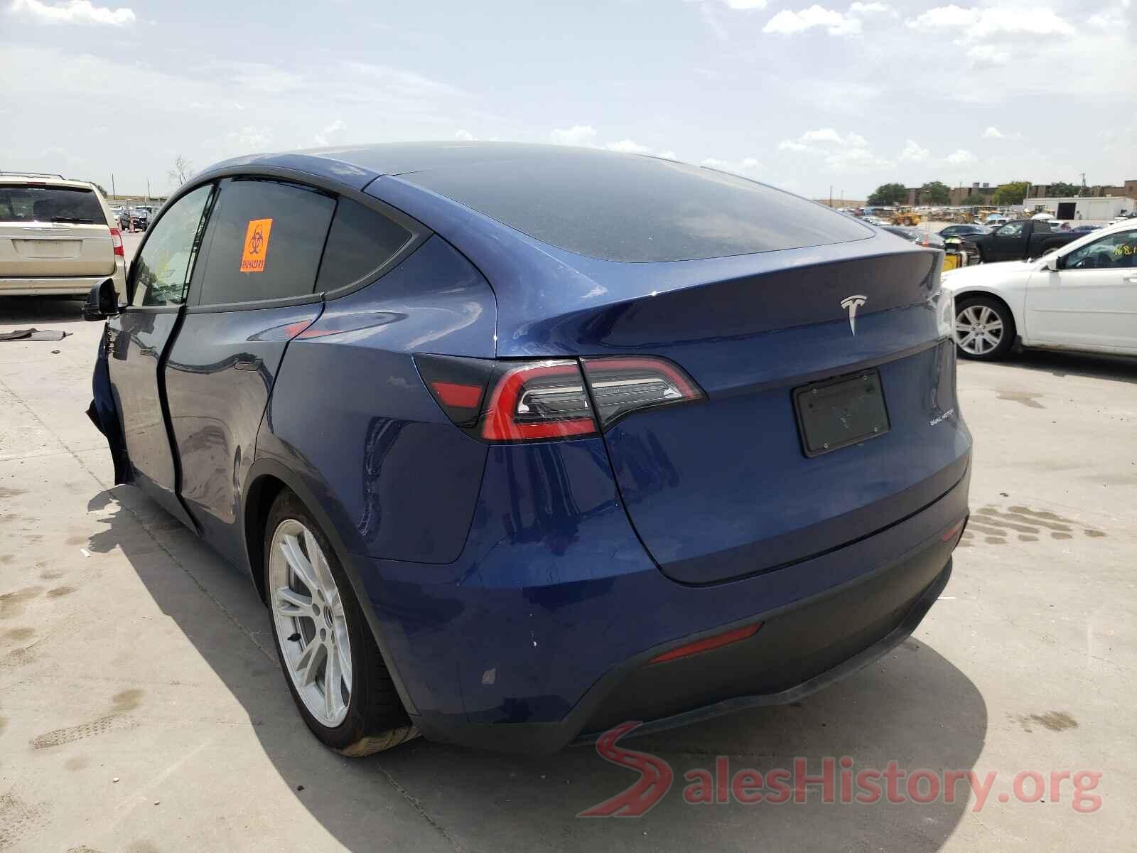 5YJYGDEE1MF142133 2021 TESLA MODEL Y