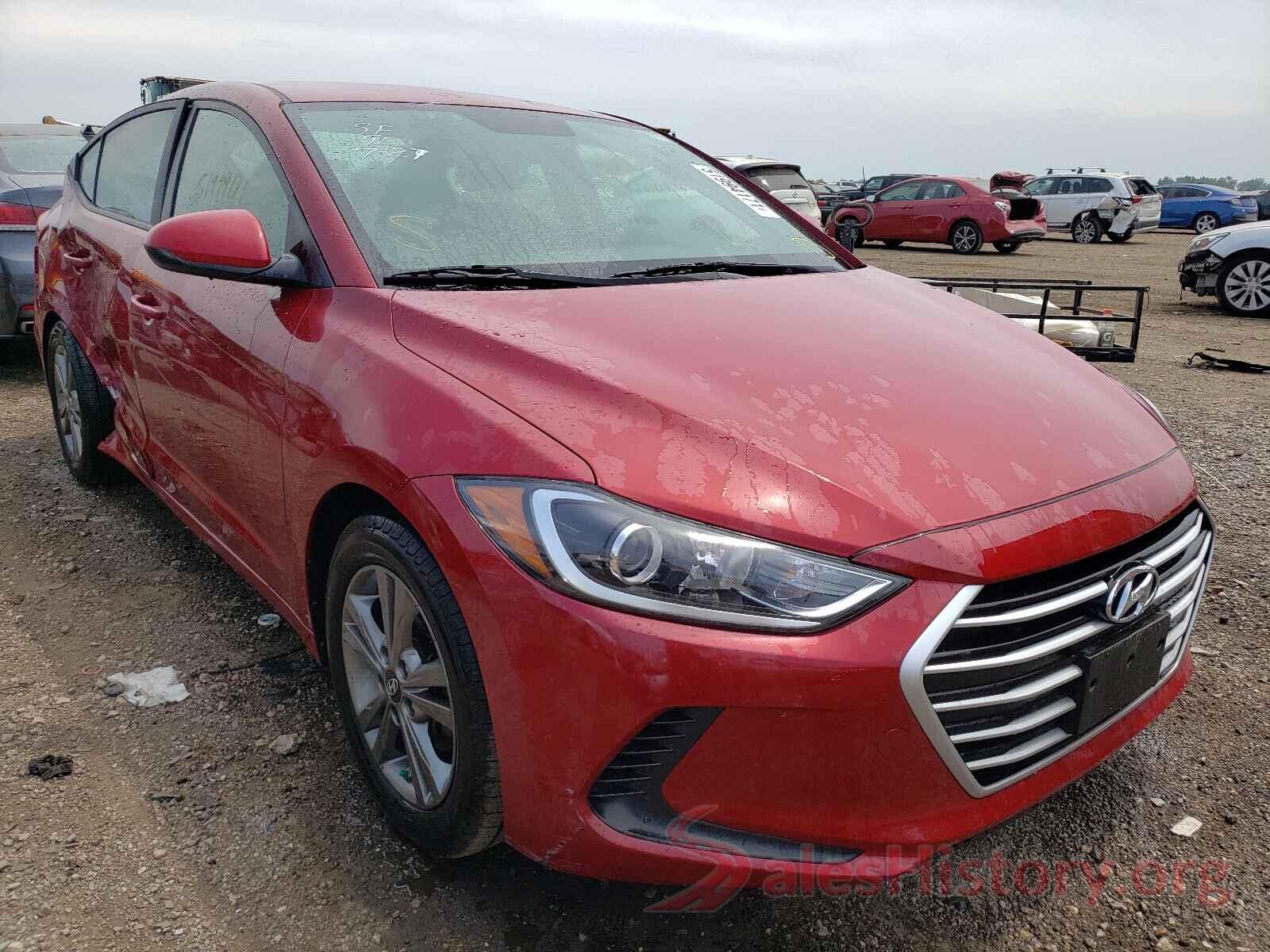 KMHD84LF7HU224853 2017 HYUNDAI ELANTRA