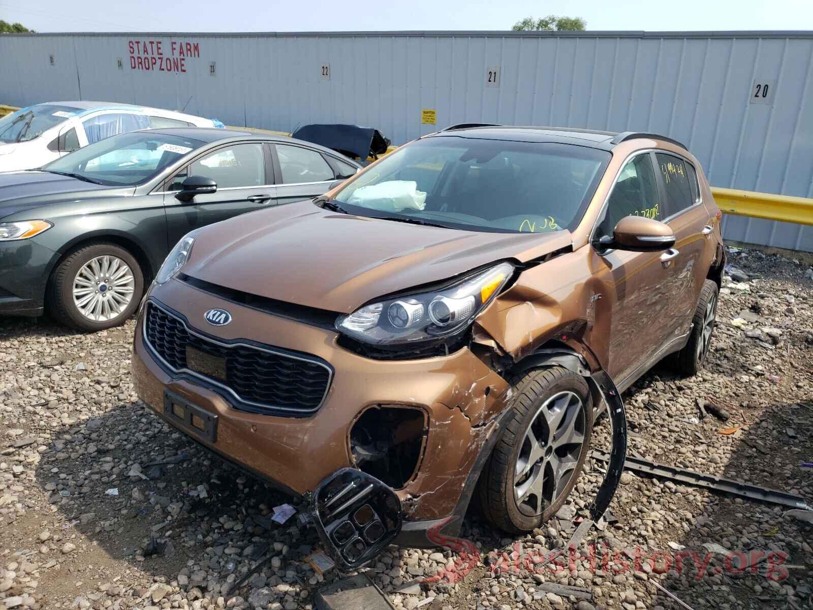 KNDPRCA60K7512764 2019 KIA SPORTAGE