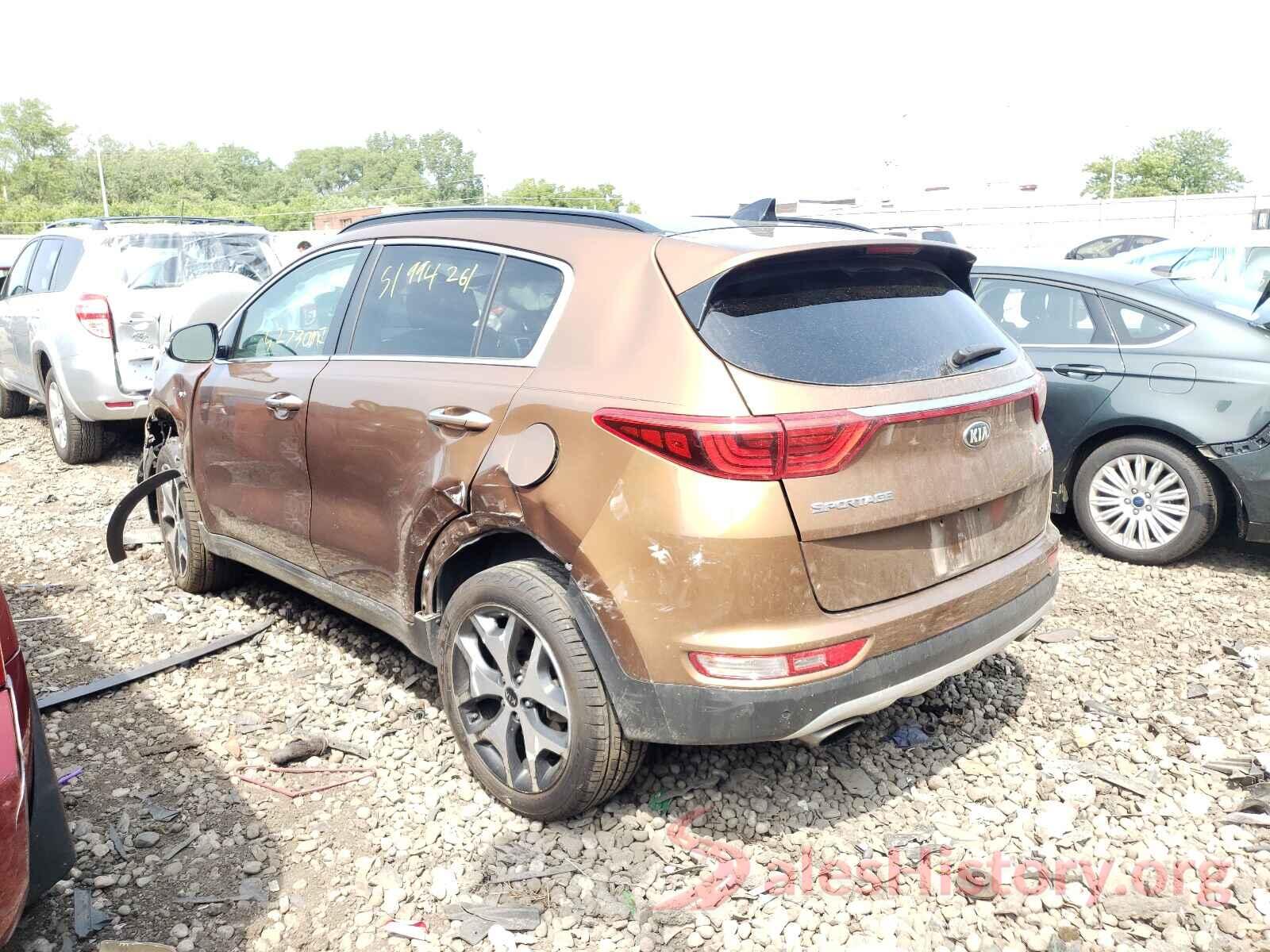 KNDPRCA60K7512764 2019 KIA SPORTAGE