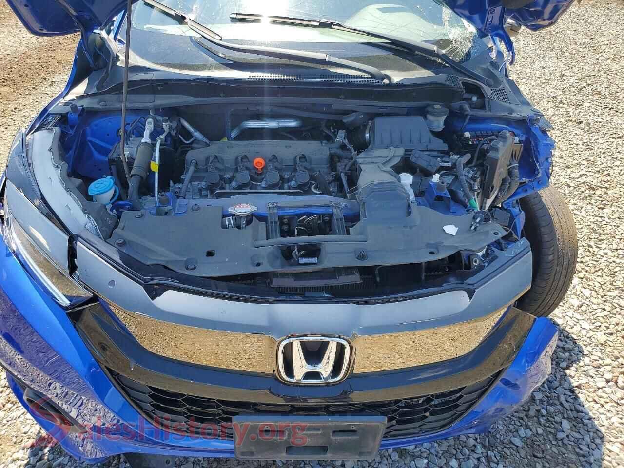 2021 HONDA HR-V VIN 3CZRU6H11MM743792, wheel and tire