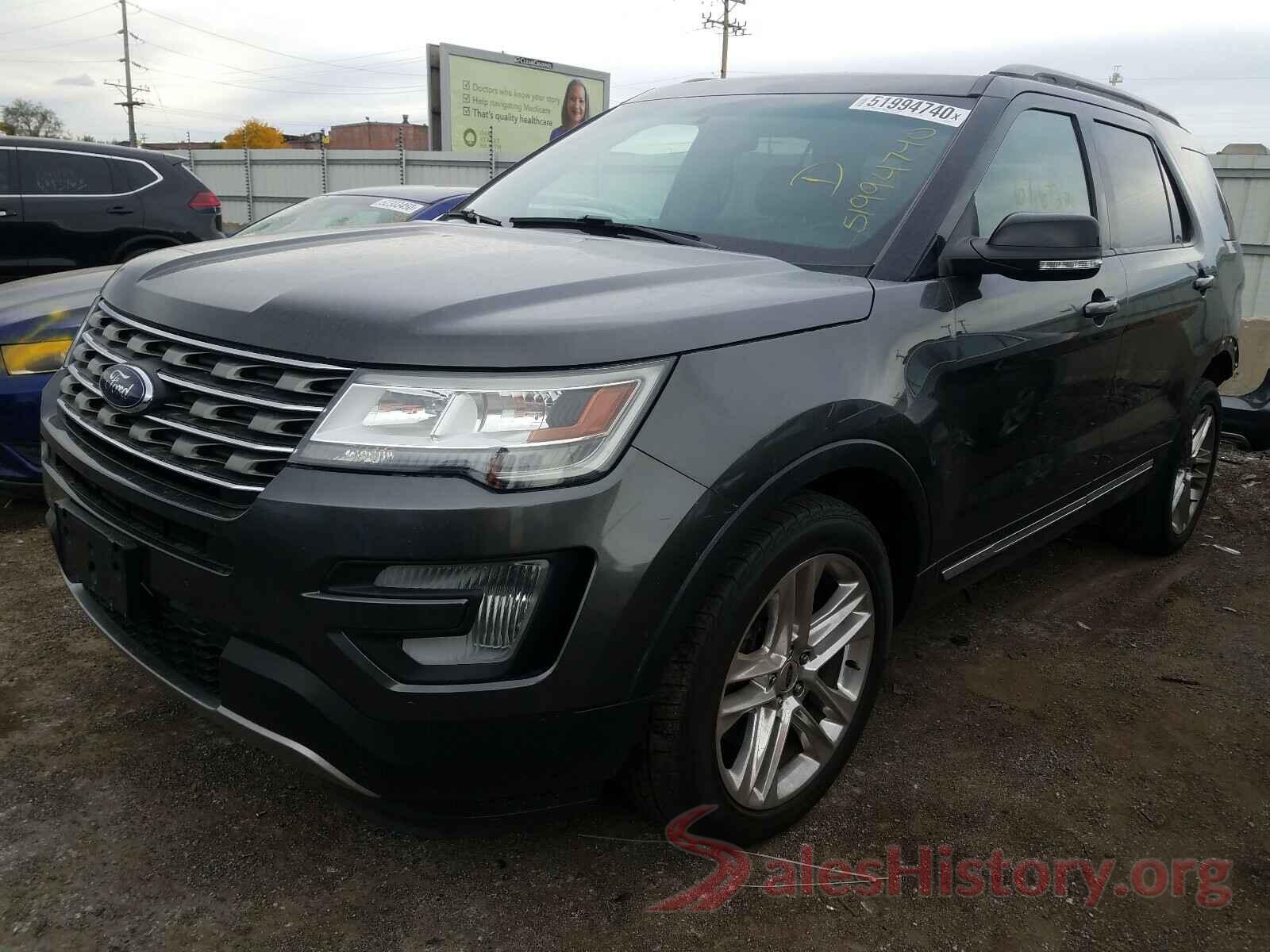 1FM5K8D85GGC95267 2016 FORD EXPLORER