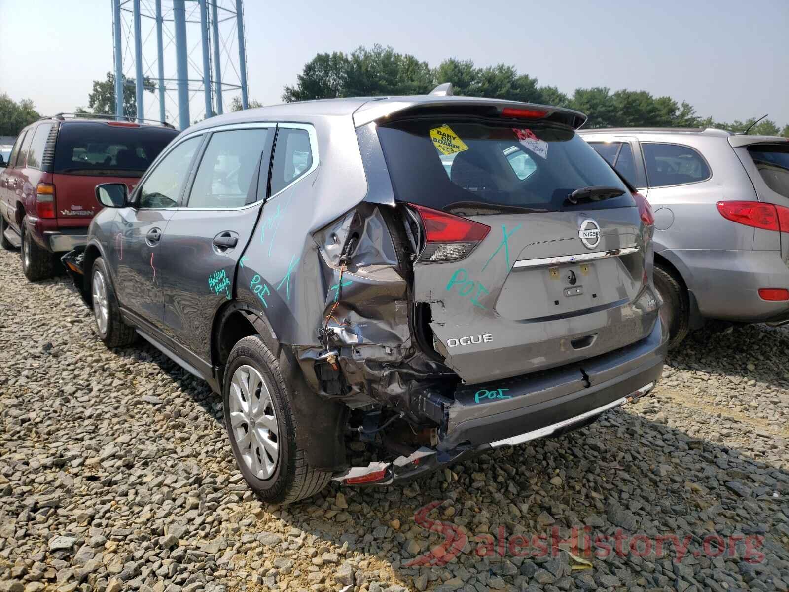 KNMAT2MV3HP555122 2017 NISSAN ROGUE