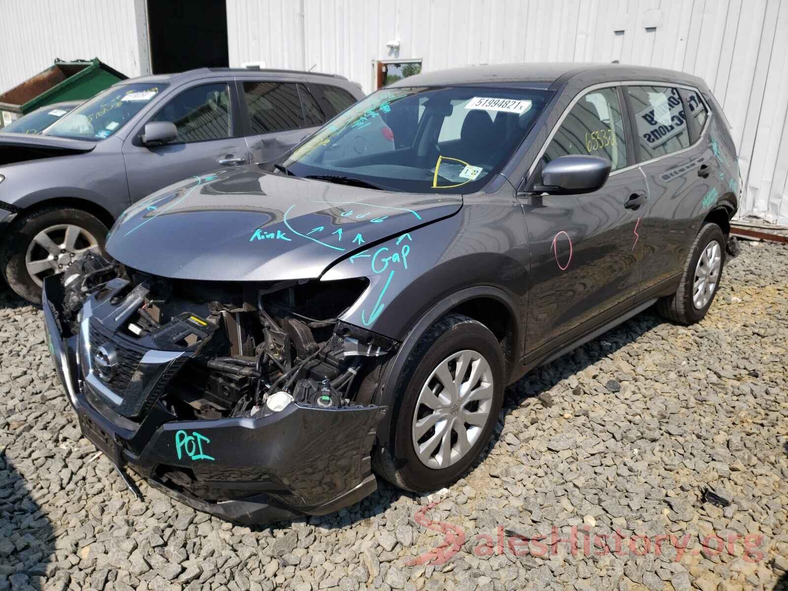 KNMAT2MV3HP555122 2017 NISSAN ROGUE