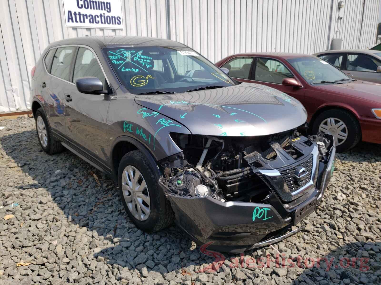 KNMAT2MV3HP555122 2017 NISSAN ROGUE