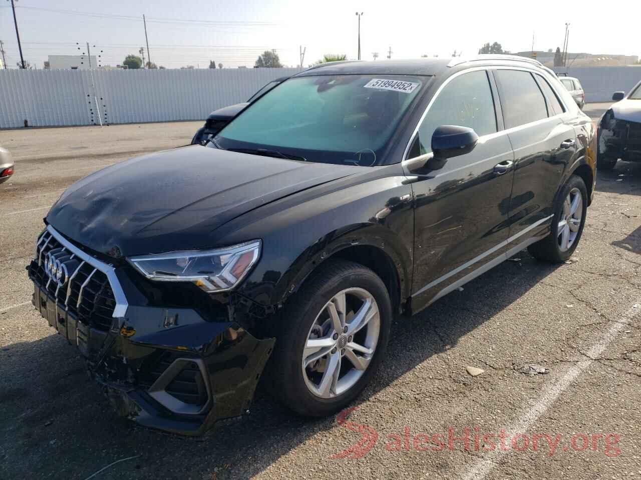 WA1EECF37L1039655 2020 AUDI Q3