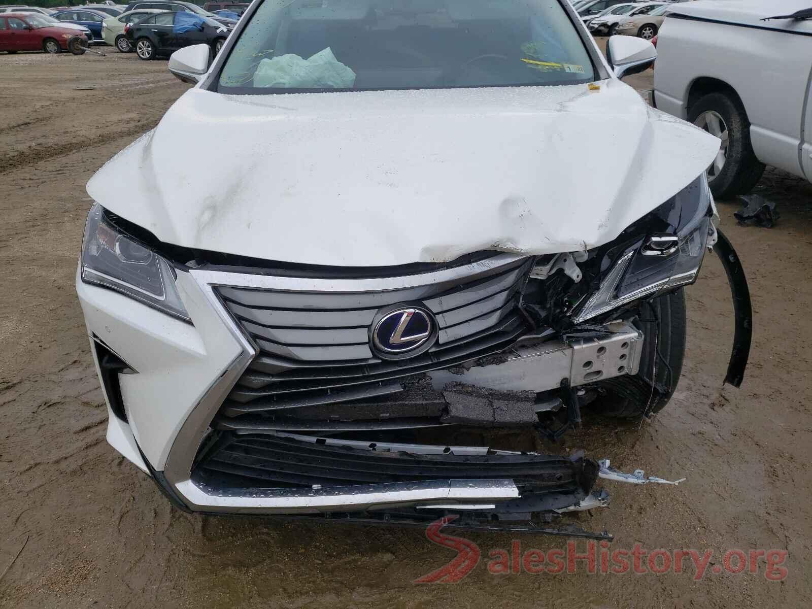 2T2BGMCA7GC001433 2016 LEXUS RX450