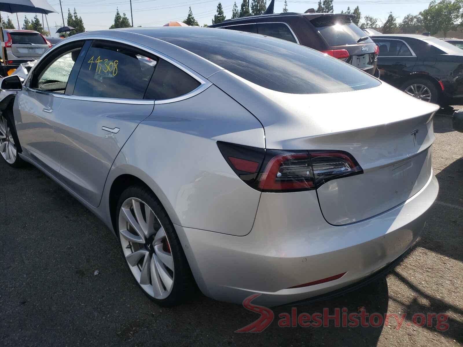 5YJ3E1EB5JF083460 2018 TESLA MODEL 3