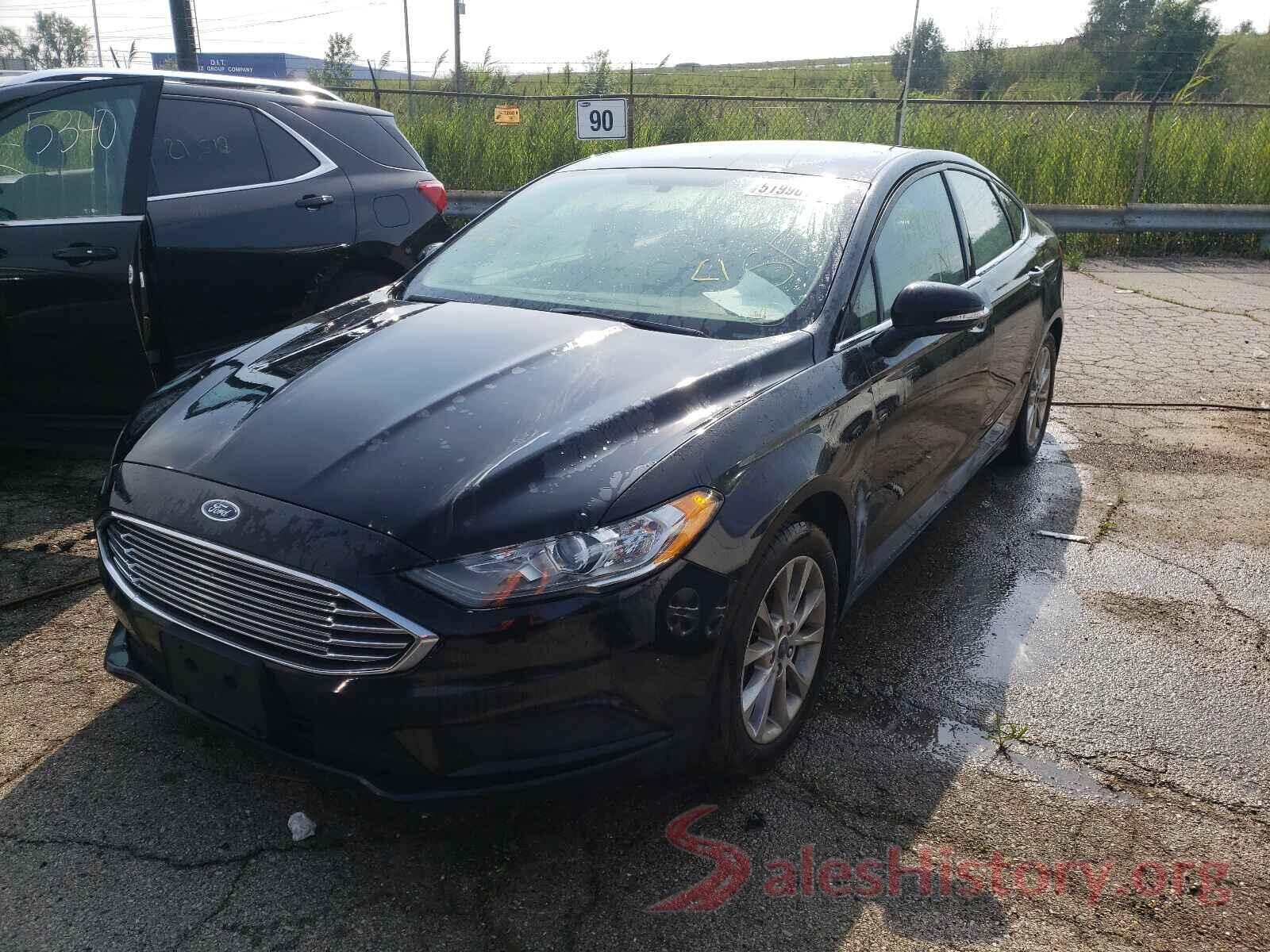 3FA6P0HD1HR240933 2017 FORD FUSION