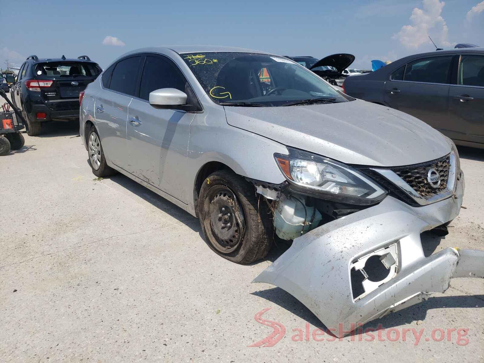 3N1AB7APXHY223072 2017 NISSAN SENTRA