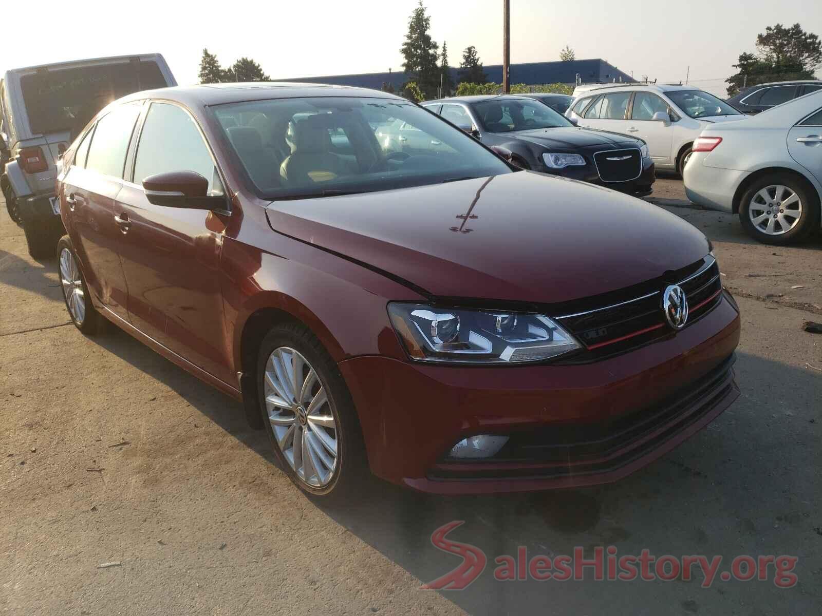 3VWL17AJ3GM322744 2016 VOLKSWAGEN JETTA