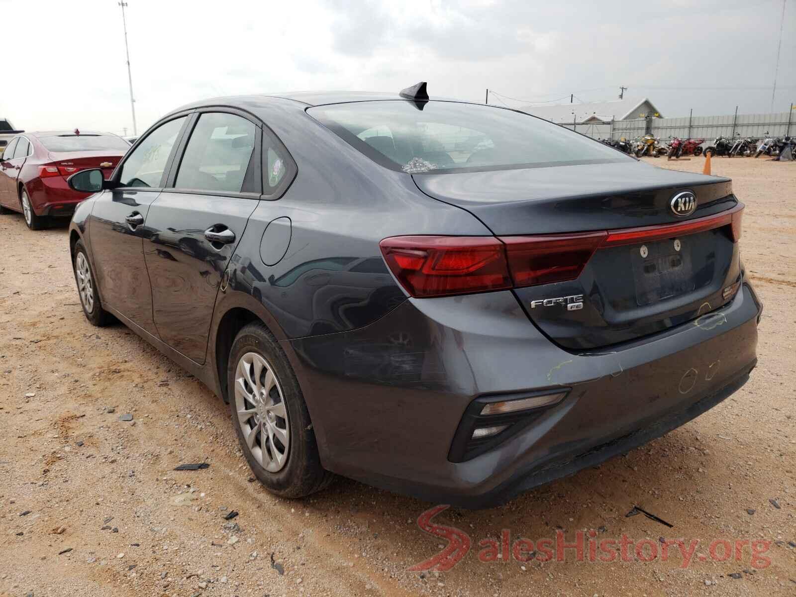 3KPF24AD3KE137280 2019 KIA FORTE