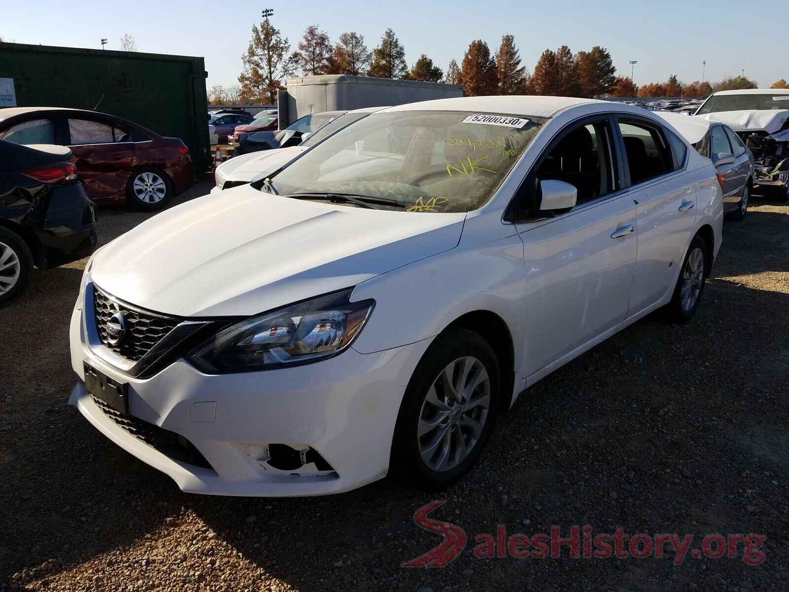 3N1AB7APXKY242227 2019 NISSAN SENTRA