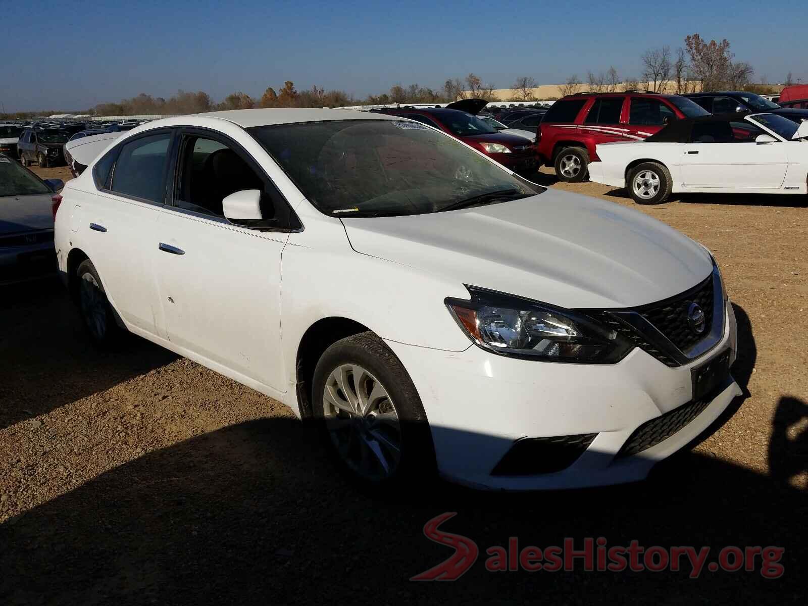 3N1AB7APXKY242227 2019 NISSAN SENTRA