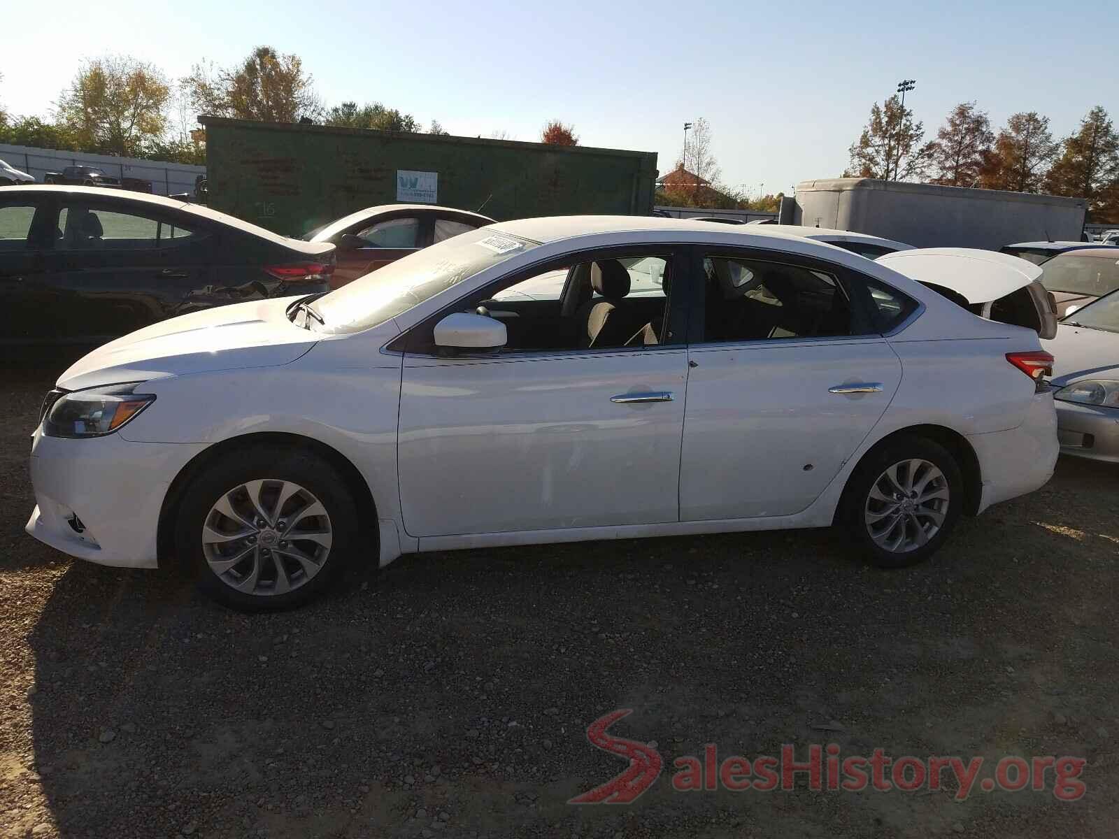 3N1AB7APXKY242227 2019 NISSAN SENTRA