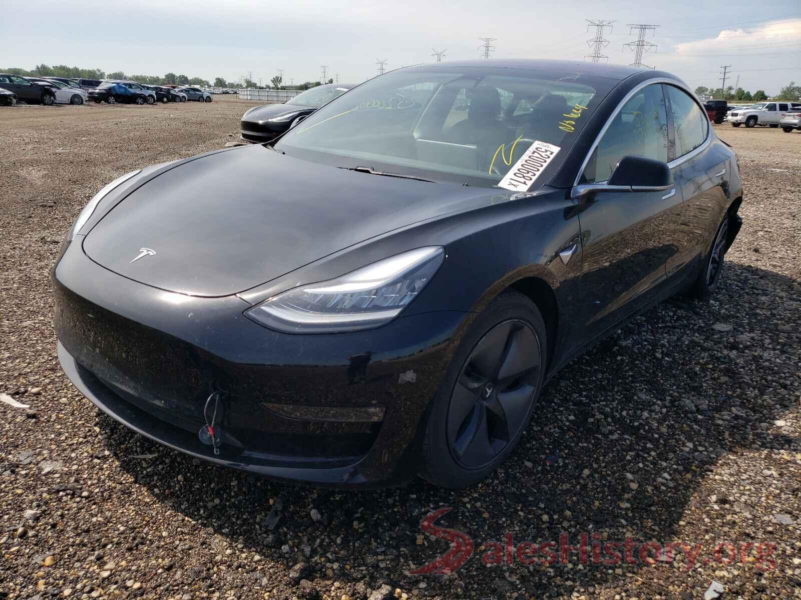 5YJ3E1EB2KF197028 2019 TESLA MODEL 3