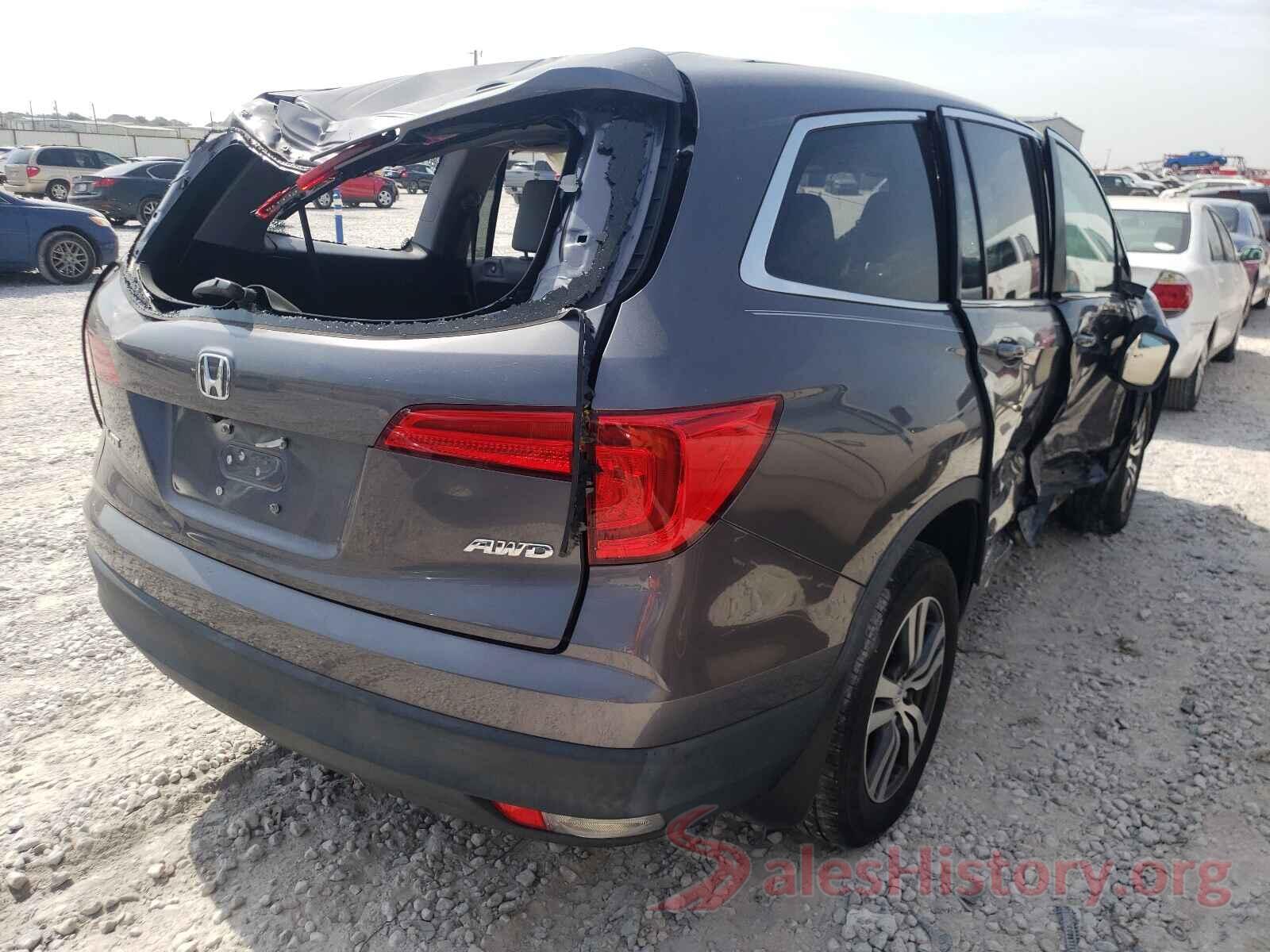 5FNYF6H55HB030841 2017 HONDA PILOT