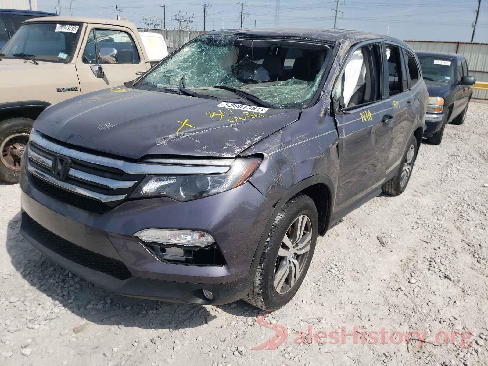 5FNYF6H55HB030841 2017 HONDA PILOT