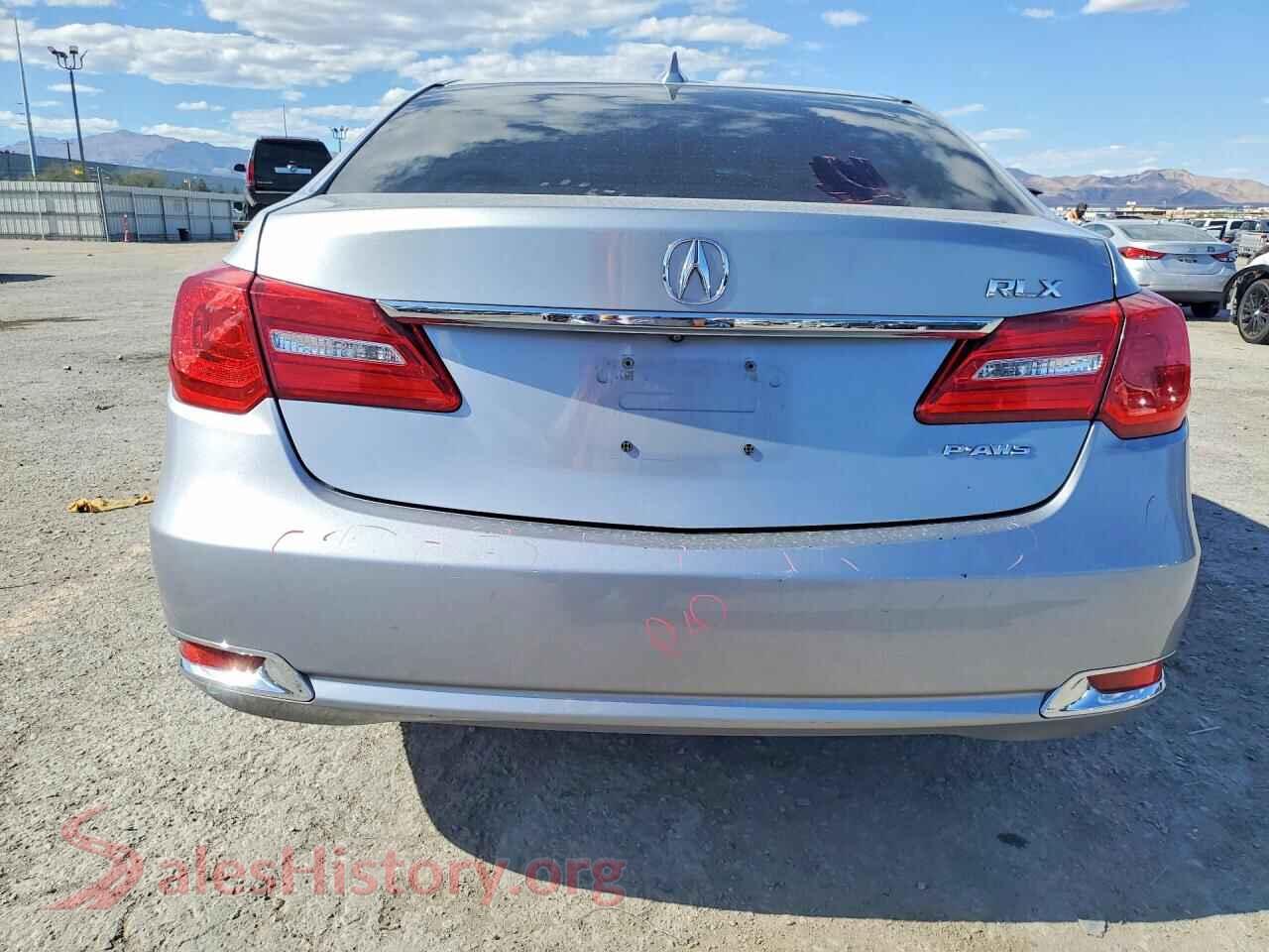 2017 ACURA RLX VIN JH4KC1F51HC000185, left side view
