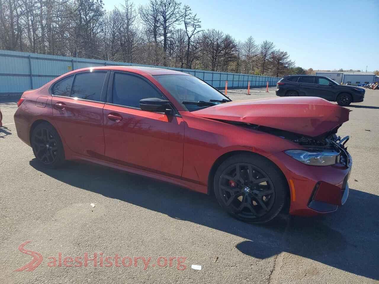 2025 BMW M3 VIN 3MW69FT07S8F51854, rear 3/4 view