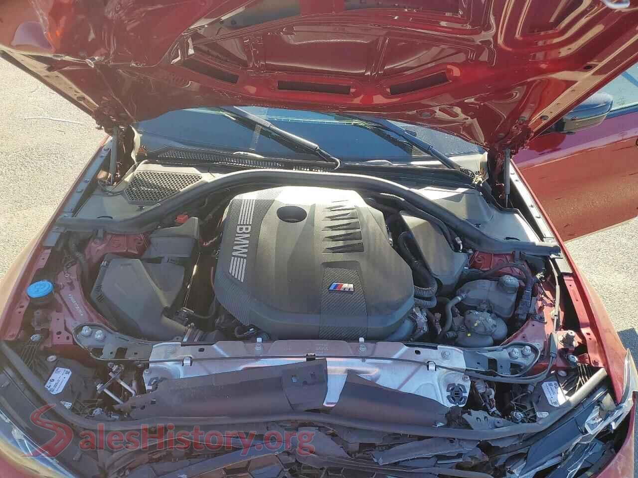 2025 BMW M3 VIN 3MW69FT07S8F51854, VIN plate