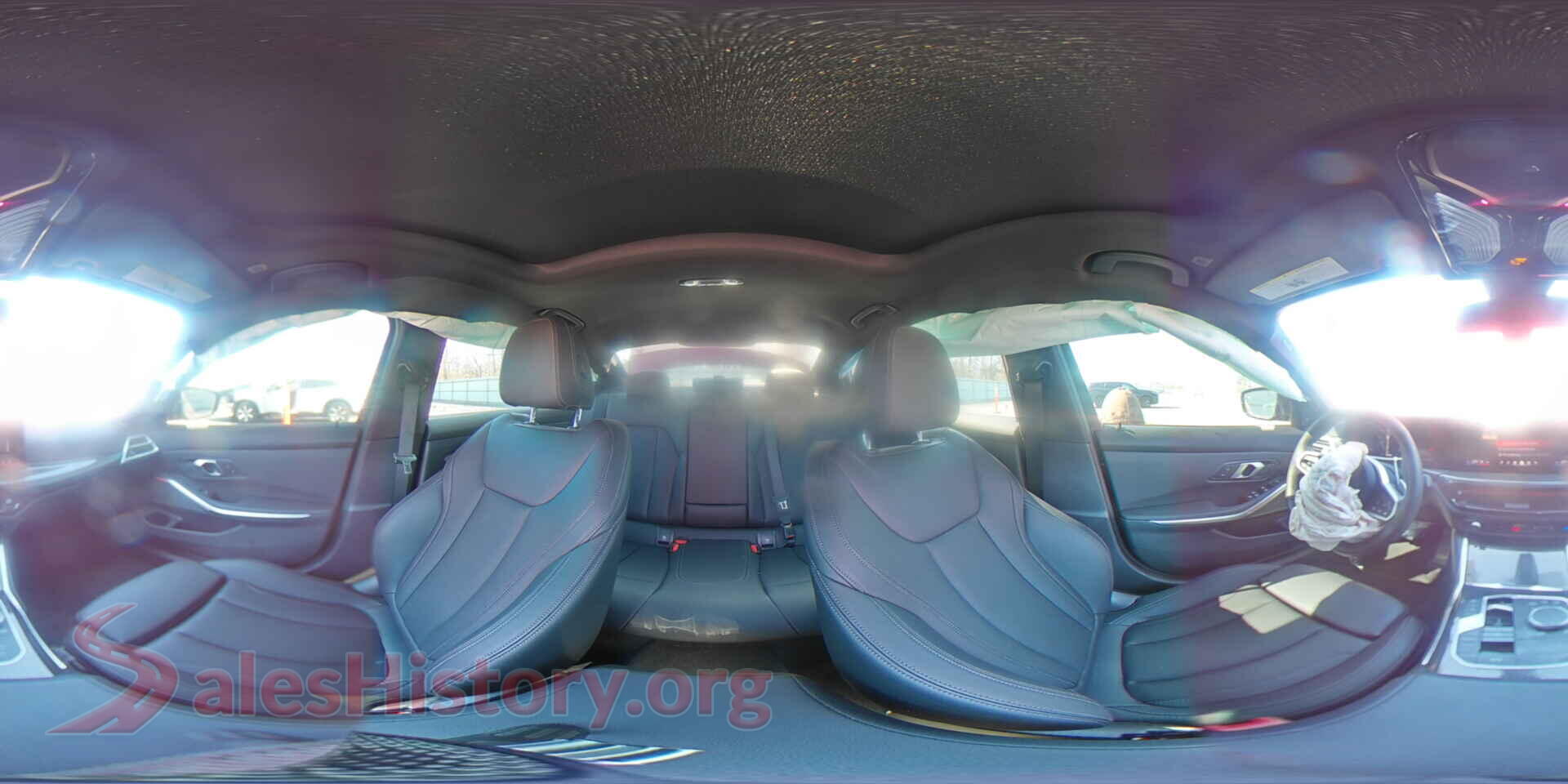 2025 BMW M3 VIN 3MW69FT07S8F51854, damage close-up
