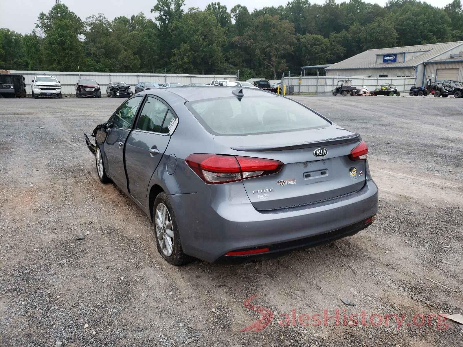 3KPFL4A77HE138299 2017 KIA FORTE