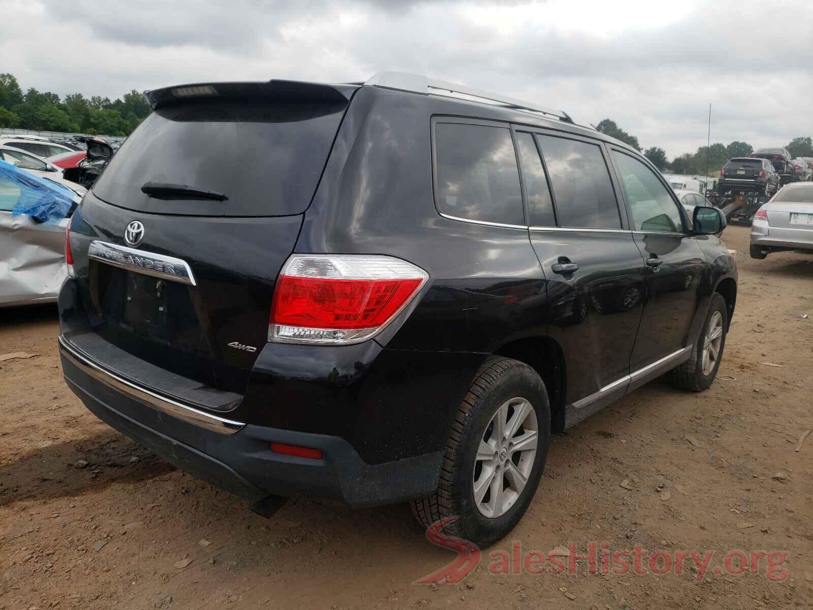 5TDBK3EH3CS132111 2012 TOYOTA HIGHLANDER