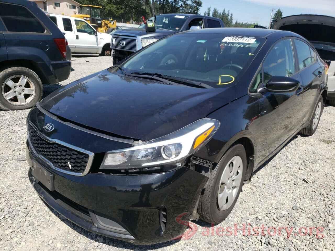 3KPFL4A71JE212323 2018 KIA FORTE