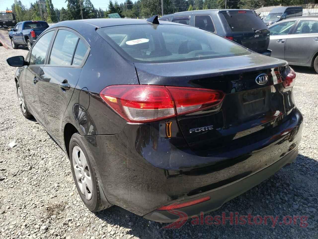 3KPFL4A71JE212323 2018 KIA FORTE