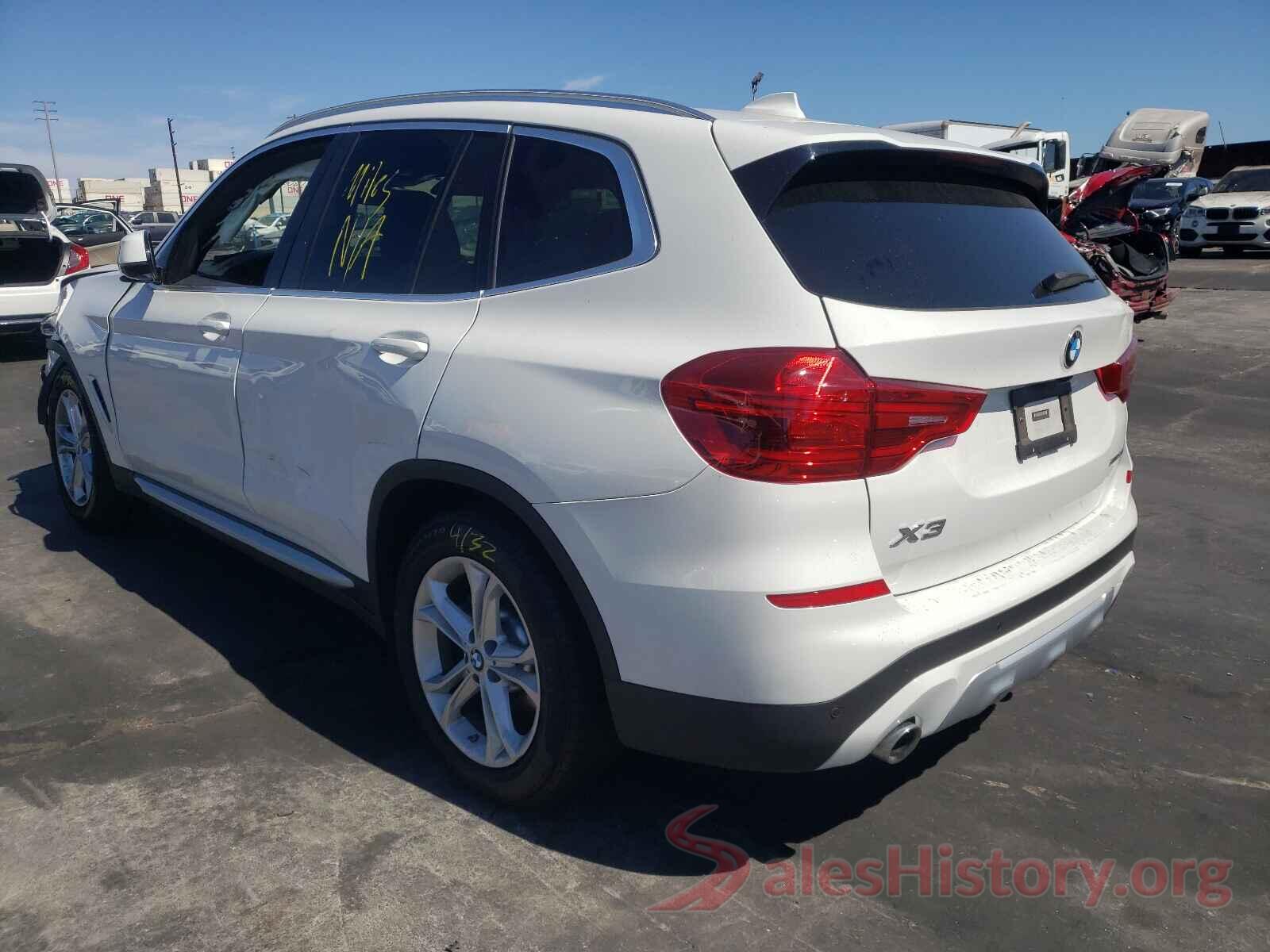 5UXTR7C56KLF30785 2019 BMW X3