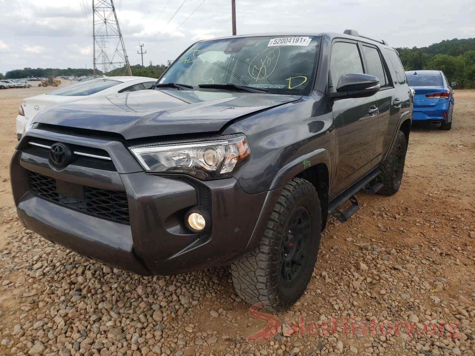 JTEZU5JRXL5219282 2020 TOYOTA 4RUNNER