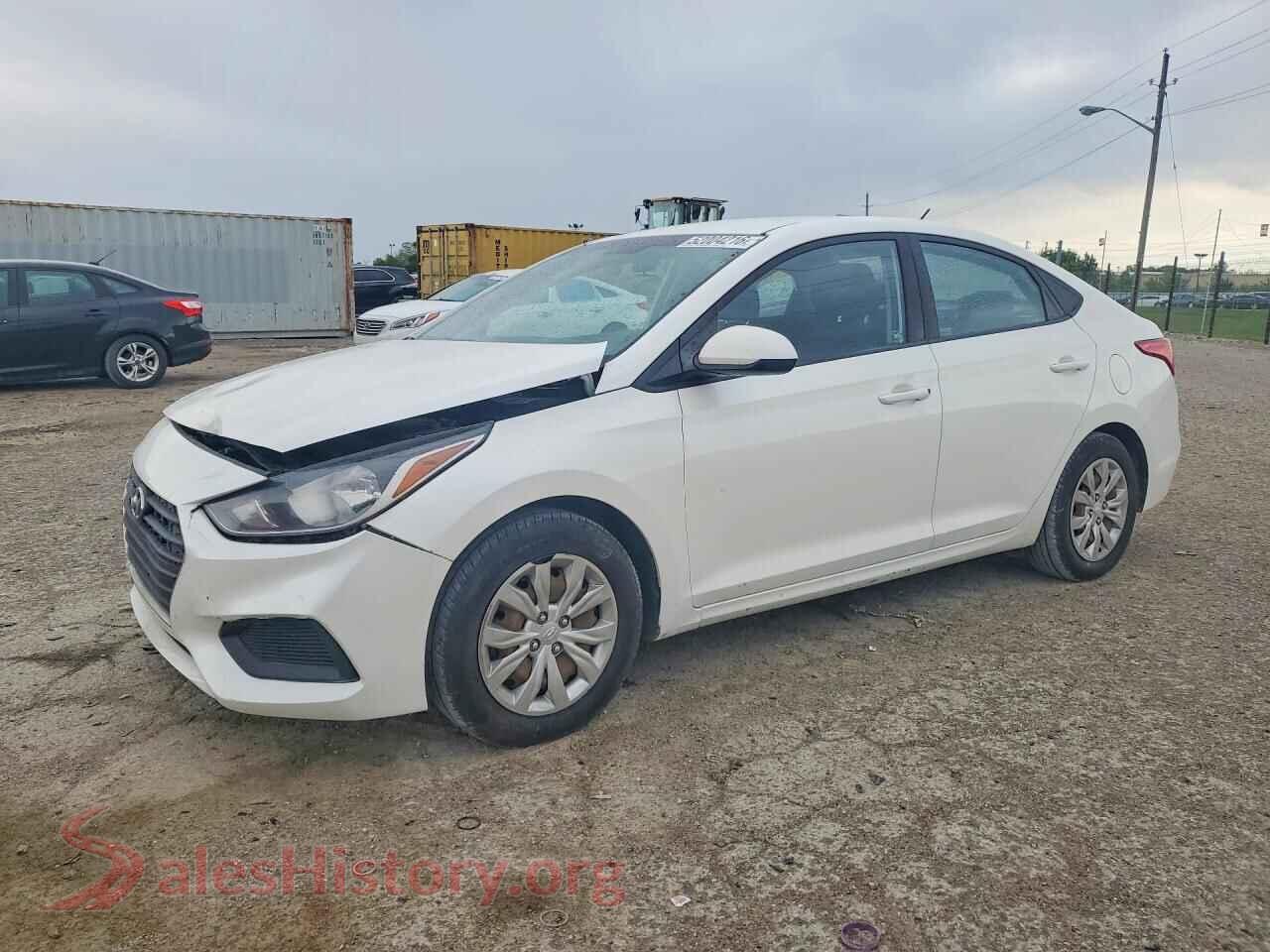 2018 HYUNDAI ACCENT SE VIN 3KPC24A31JE025960, auction photo