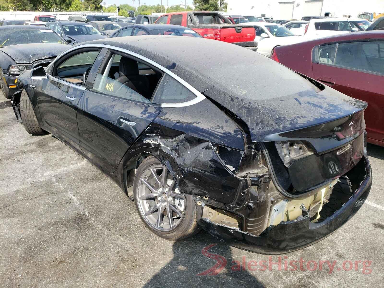 5YJ3E1EA1KF306361 2019 TESLA MODEL 3