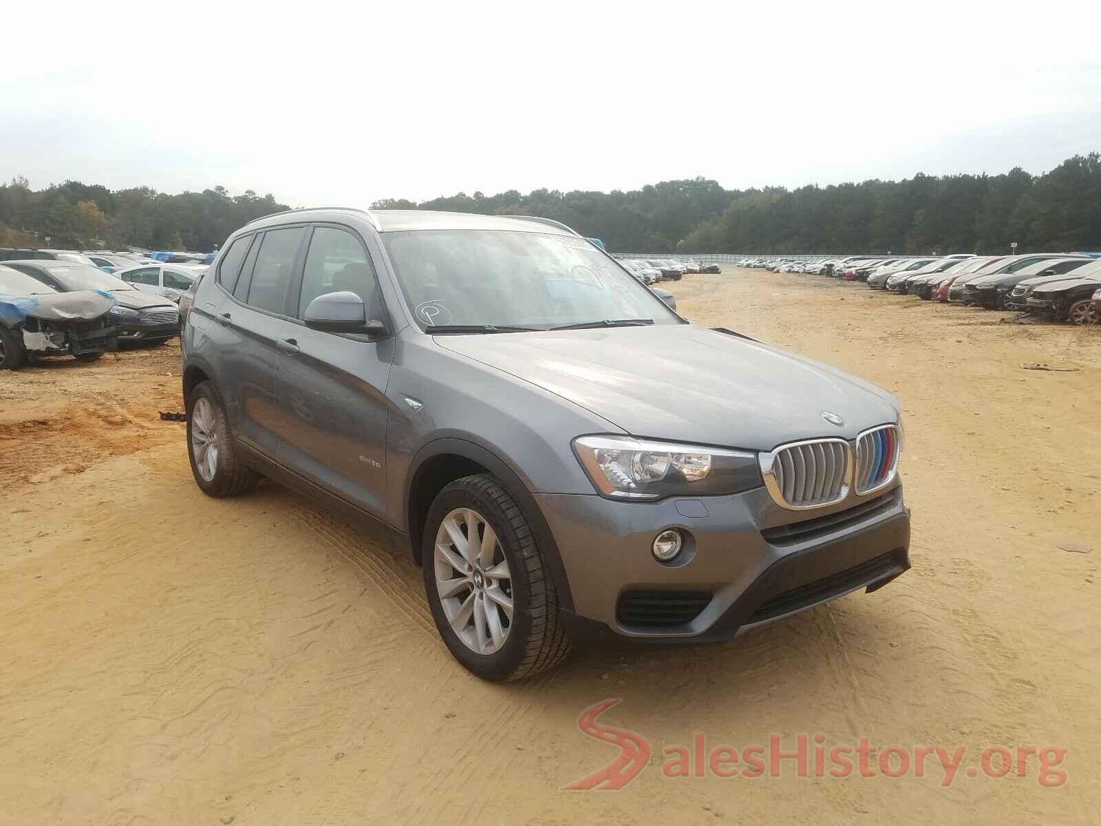 5UXWZ7C59G0T42832 2016 BMW X3