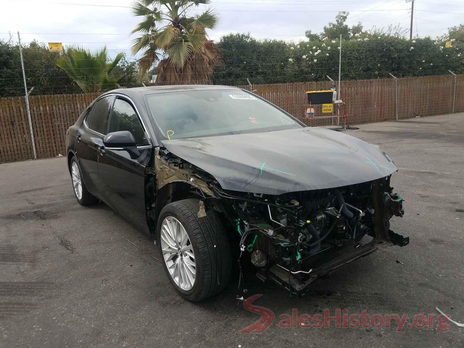 4T1B11HK1KU853306 2019 TOYOTA CAMRY