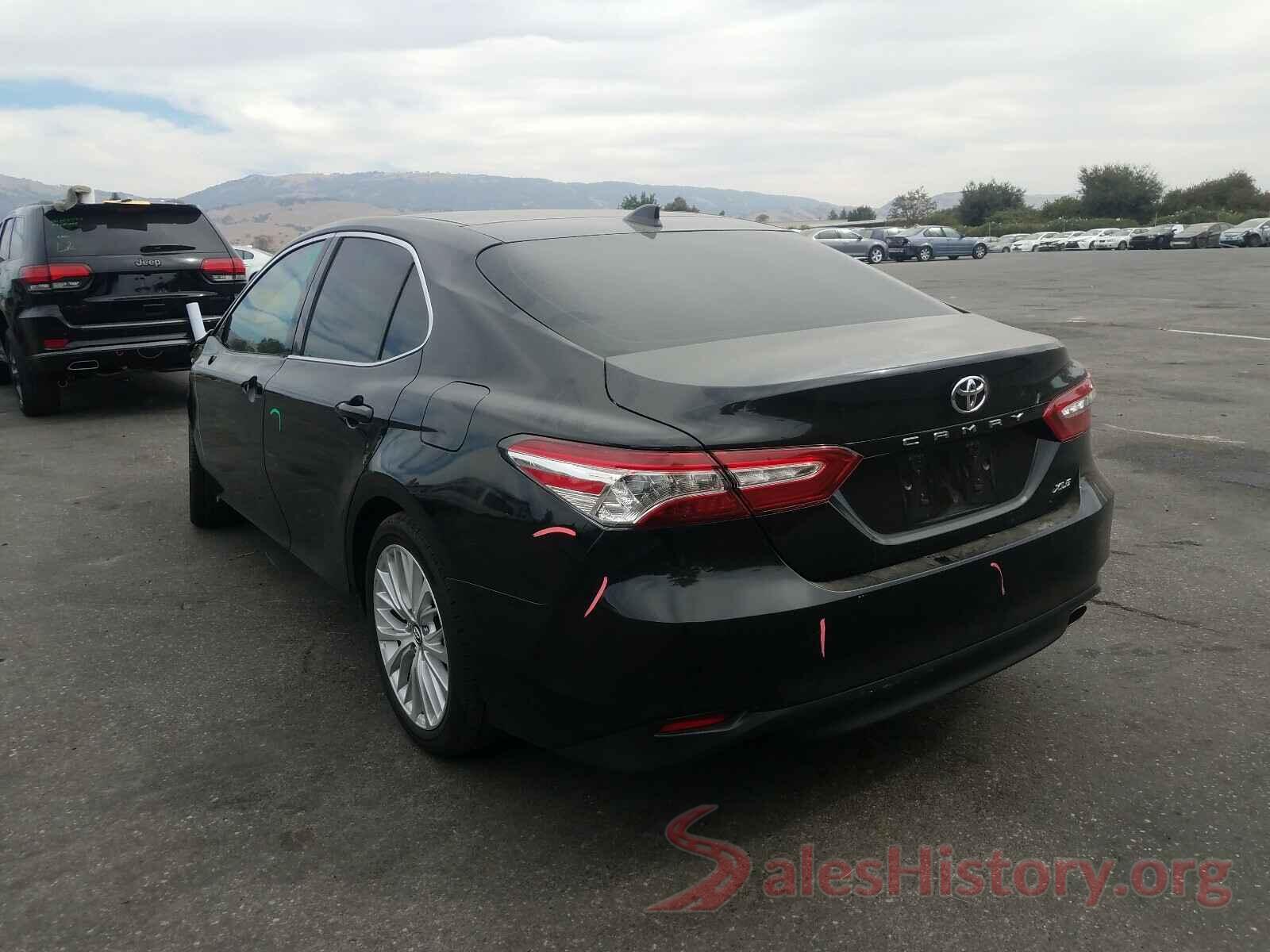 4T1B11HK1KU853306 2019 TOYOTA CAMRY