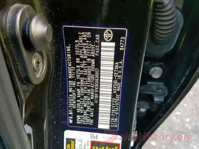 4T1BF1FK9CU636057 2012 TOYOTA CAMRY BASE