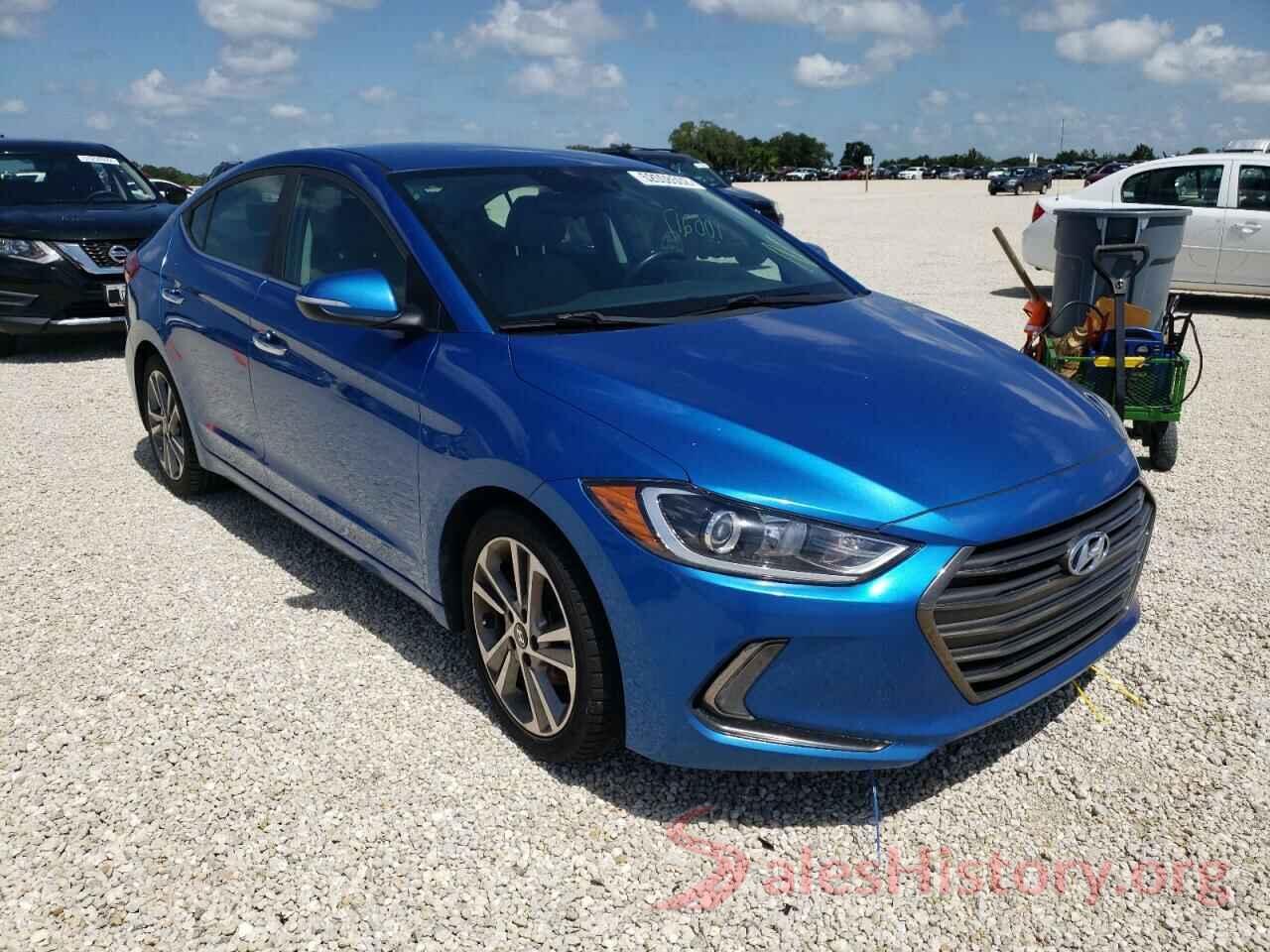 5NPD84LF6HH195389 2017 HYUNDAI ELANTRA