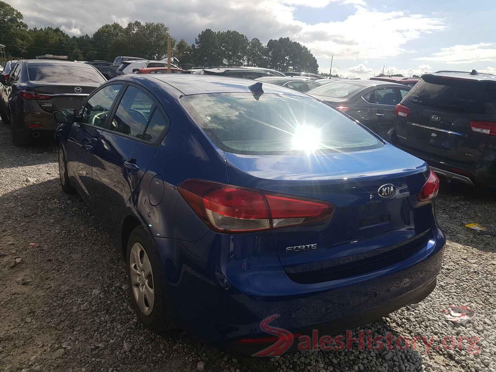 3KPFK4A72HE153277 2017 KIA FORTE