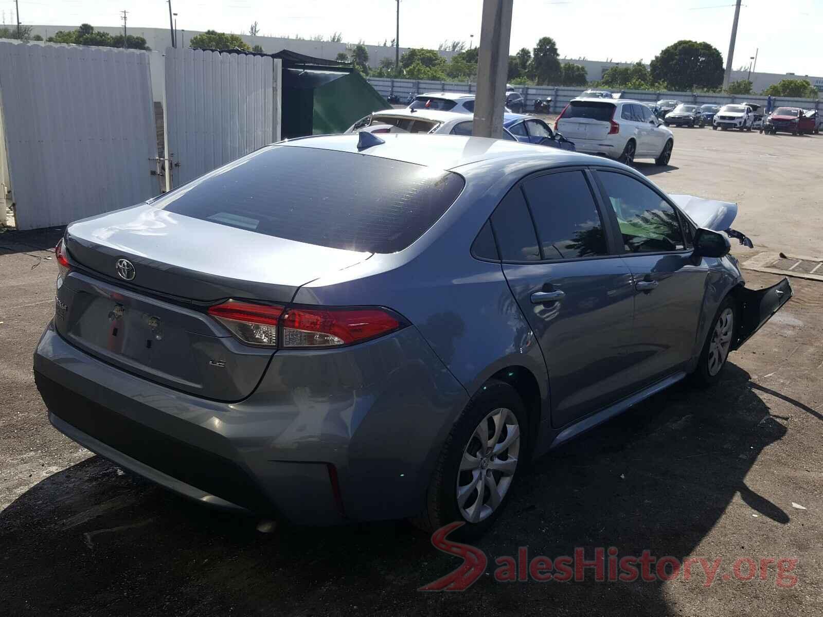 5YFEPRAE9LP072843 2020 TOYOTA COROLLA