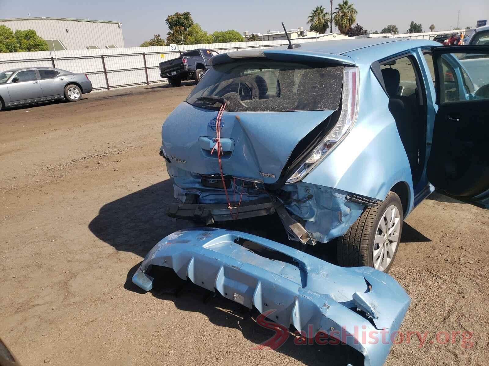 1N4AZ0CP3FC326780 2015 NISSAN LEAF