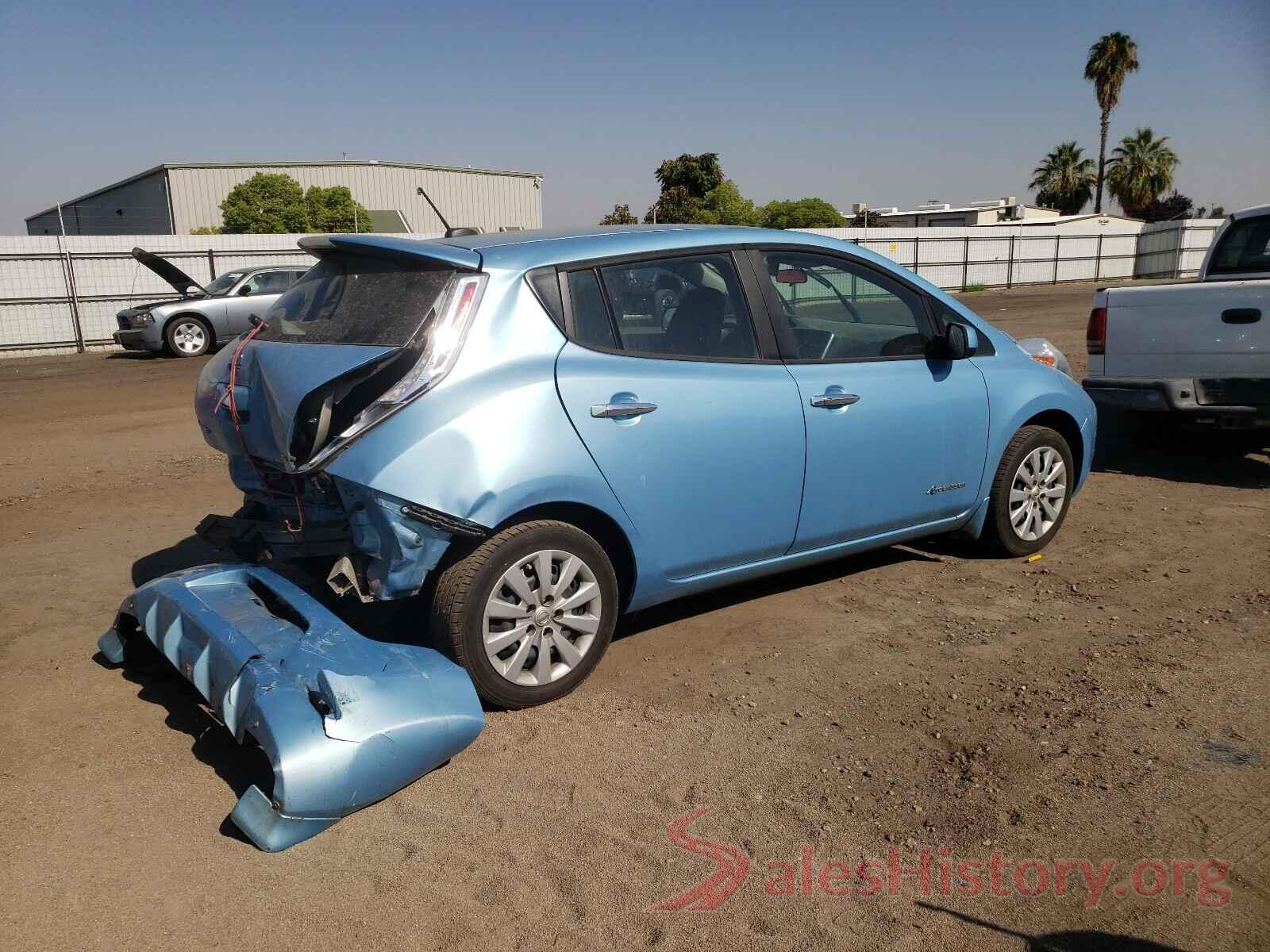 1N4AZ0CP3FC326780 2015 NISSAN LEAF