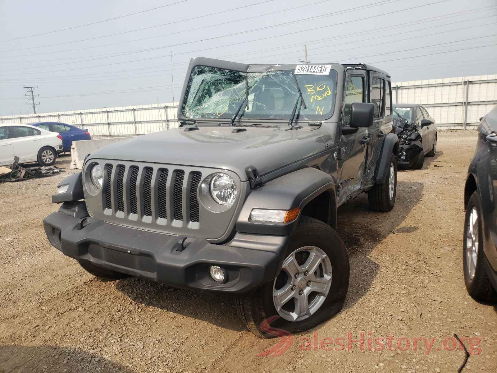 1C4HJXDG0LW297126 2020 JEEP WRANGLER