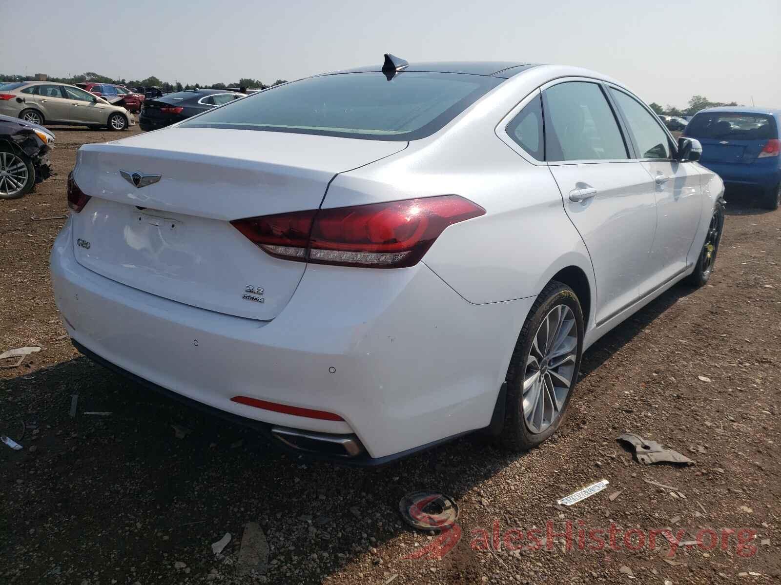 KMHGN4JE7HU180708 2017 HYUNDAI GENESIS