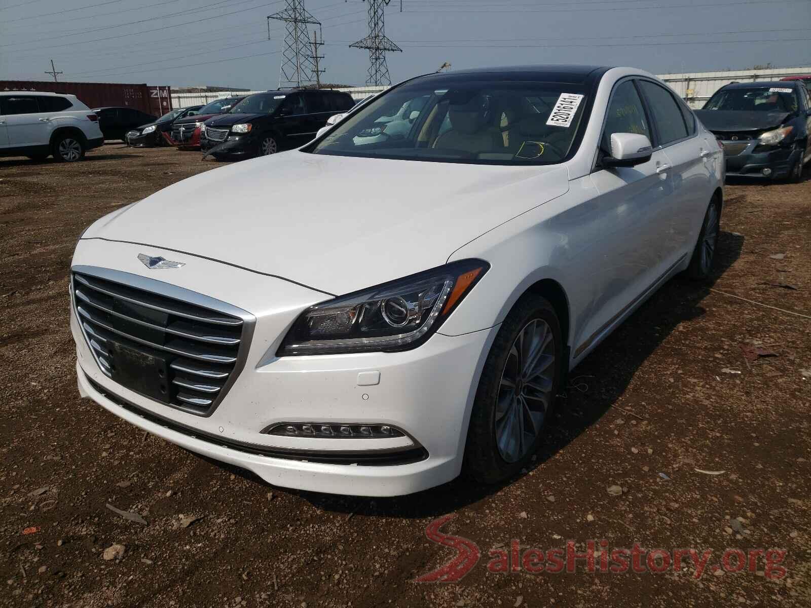 KMHGN4JE7HU180708 2017 HYUNDAI GENESIS