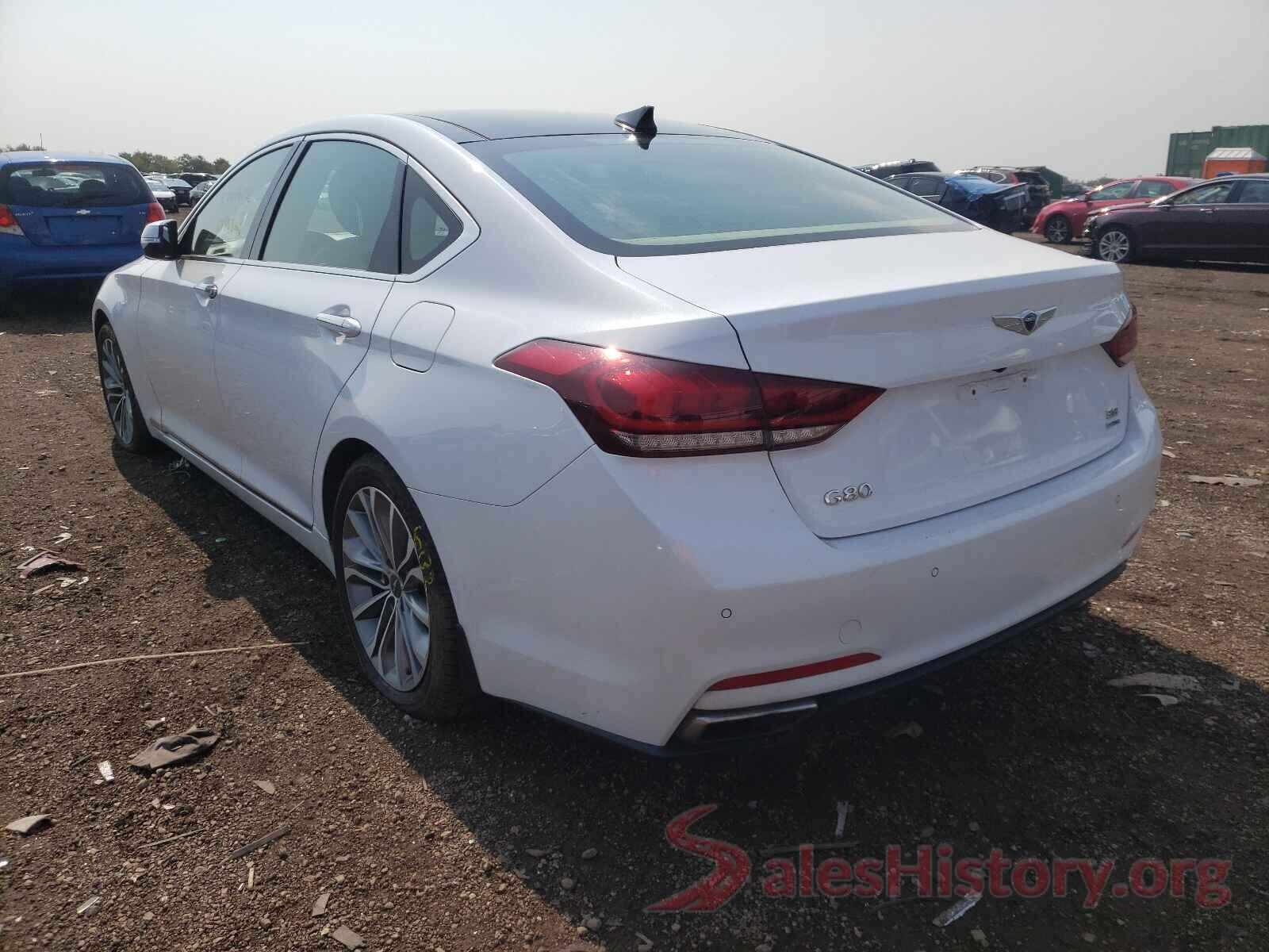 KMHGN4JE7HU180708 2017 HYUNDAI GENESIS