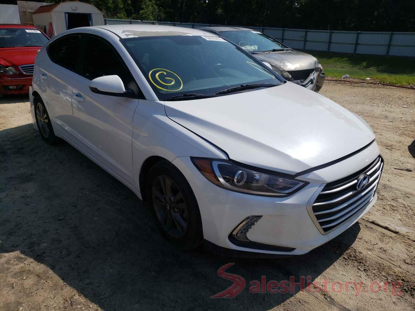 5NPD84LF7HH056095 2017 HYUNDAI ELANTRA